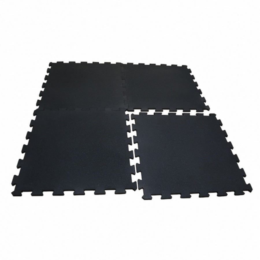 Rubberen vloer elementen voor fitnessruimte - Body-Solid - 50 x 50 CM - Per 8 stuks Sportvloer: rubber