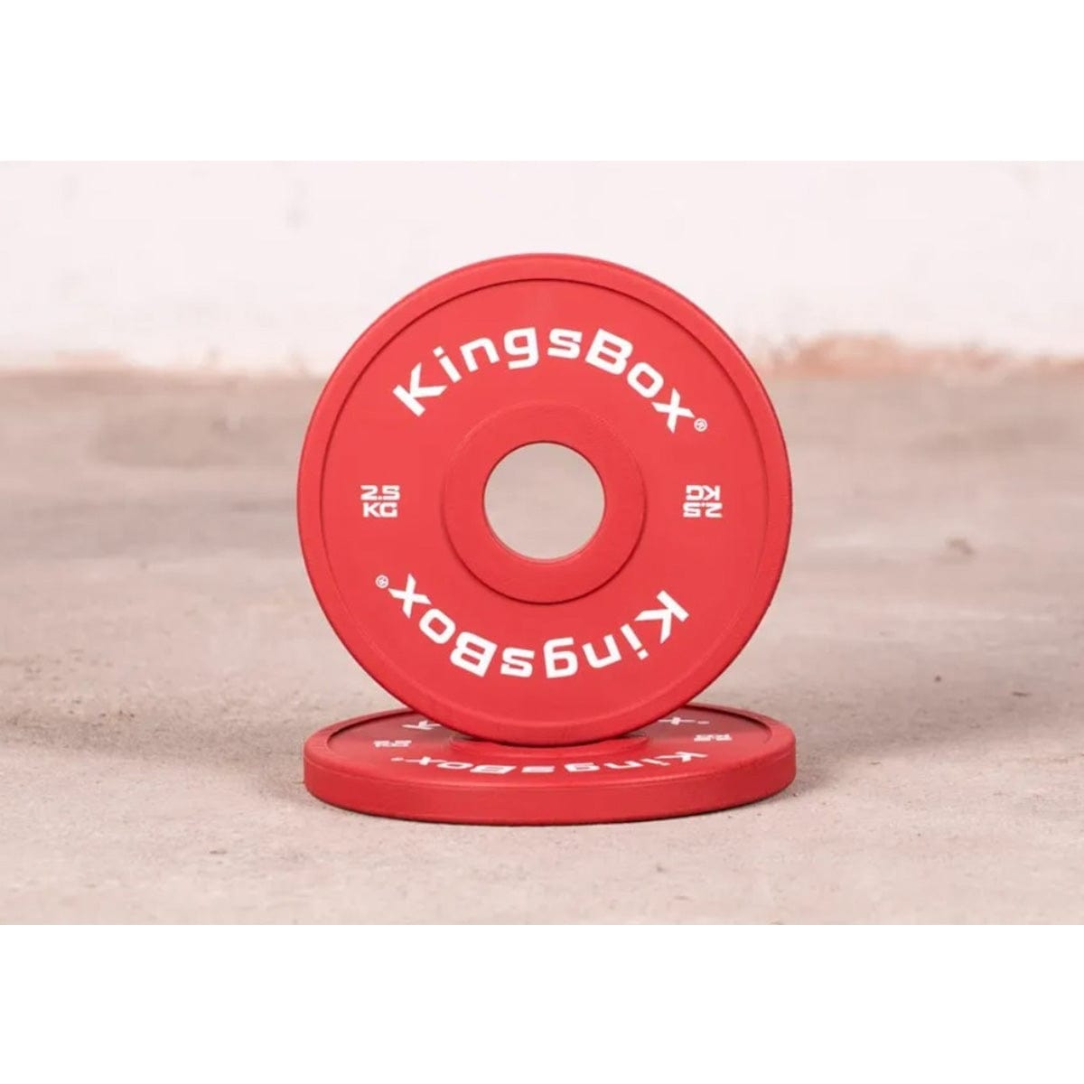 KingsBox Royal Rubber Micro Loads - 0,5 KG / 1 KG / 1,5 KG / 2 KG / 2,5 KG Bumper plates 2 x 2.5 kg