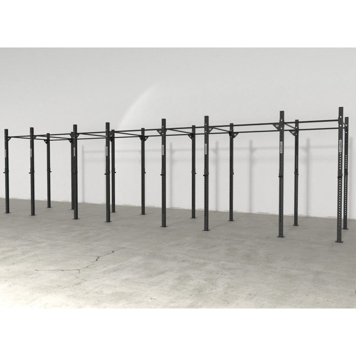 KingsBox Mighty Freestanding Rig Vrijstaande rigs Zwart / 10140 x 1860 mm