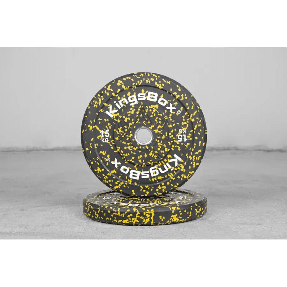 KingsBox Royal Color Sky Bumper Plates - 5 KG / 10 KG / 15 KG / 20 KG / 25 KG Bumper plates 2 x 15 kg
