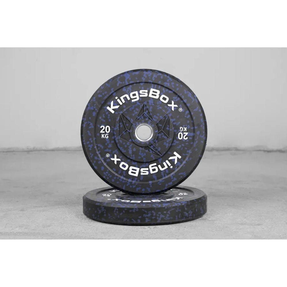 KingsBox Royal Color Sky Bumper Plates - 5 KG / 10 KG / 15 KG / 20 KG / 25 KG Bumper plates 2 x 20 kg