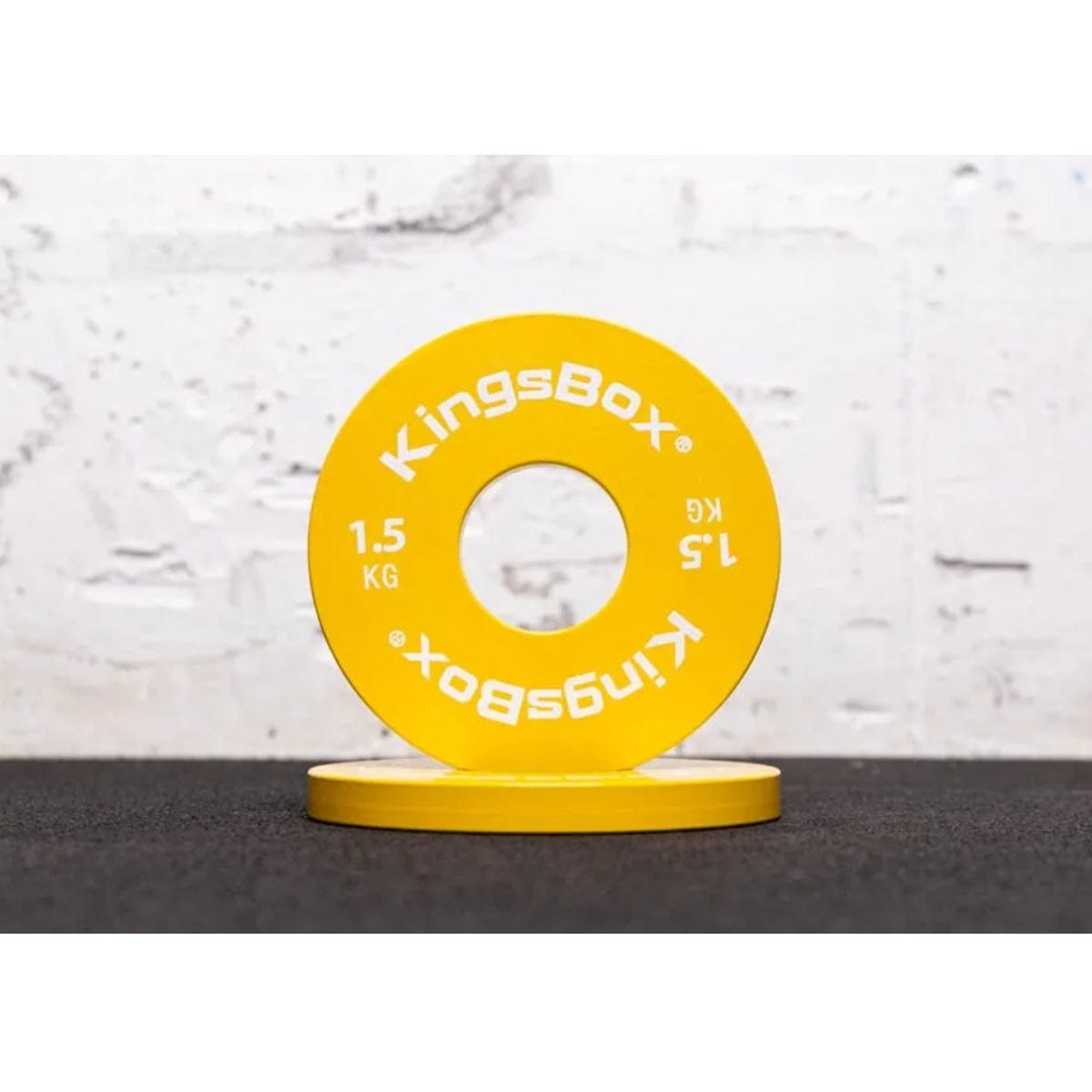 KingsBox Steel Micro Loads - 0.5 KG / 1 KG / 1.5 KG / 2.0 KG / 2.5 KG Steel plates 2 x 1.5 kg